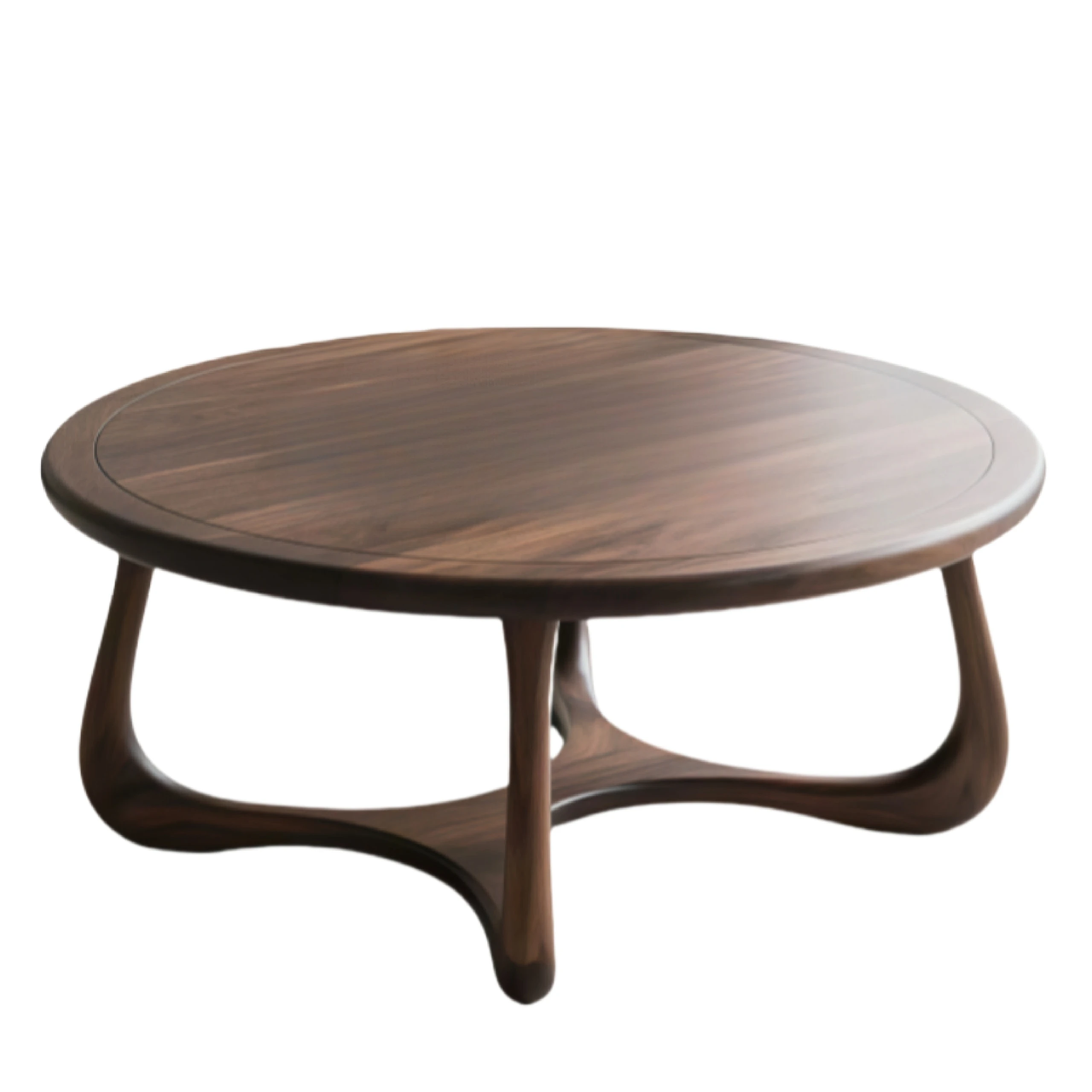 

Журнальный столик из черного ореха, чайный столик из массива дерева для гостиной, чайный столик