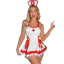 Sexy Lingerie Erotic Nun Uniform Passion Witch Costume Temptation Cosplay Dress Japanese Anime Porno Party Maid Nurse Sets