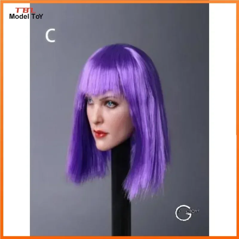 

GC019 масштаб 1/6, крутая голова с выражением холодного лица, скульптура головы Европы, Америки, женская модель резьбы по головы солдата для 12 дюймов, фигурка Ph Toys