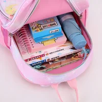 New Unicorn Backpack For Girls Cartoon Pink Princess School Bags Kids Satchels Kindergarten Bookbag Mochila Infantil Escolar 5
