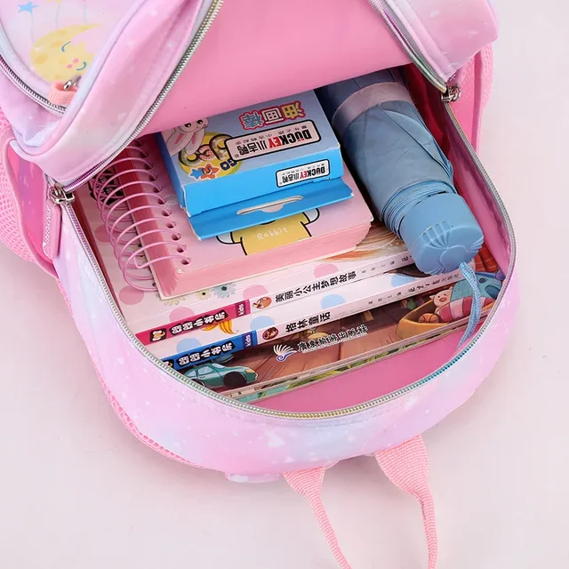 New Unicorn Backpack For Girls Cartoon Pink Princess School Bags Kids Satchels Kindergarten Bookbag Mochila Infantil Escolar 5