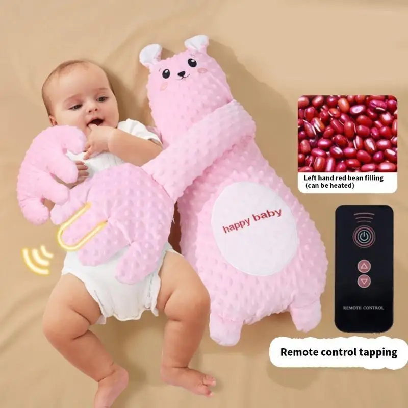 54DF Multifunctional Intelligent Tapping Toy Baby Calming Hand Lovely Appease Doll