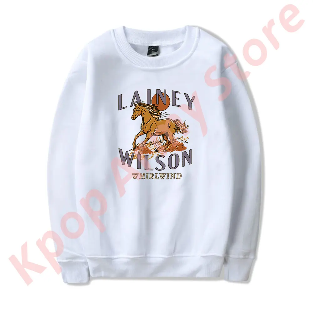 Lainey Wilson Whirlwind Crewneck Sweatshirts 2024 Tour Merch Cosplay Women Men Fashion Casual Streetwear