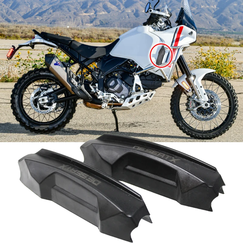 Motorcycle Engine Crash Bar Protector Bumper Guard Decorative Block For DUCATI DESERTX Desert X x desertx Multistrada 2020-2024