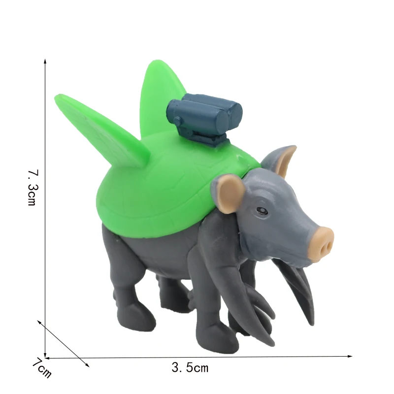 6 pçs italiano brainrot shimpanzini bananini figuras brinquedo boneca ambam figuras bombardino crocodilo modelo decoração boneca presente