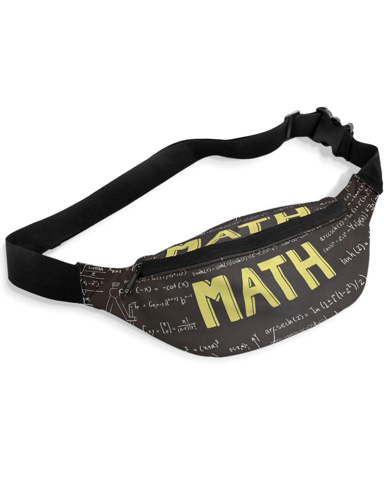 

Math Equation Blackboard Waist Bag Women Men Belt Bags Large Capacity Waist Pack Unisex Crossbody Chest Bag