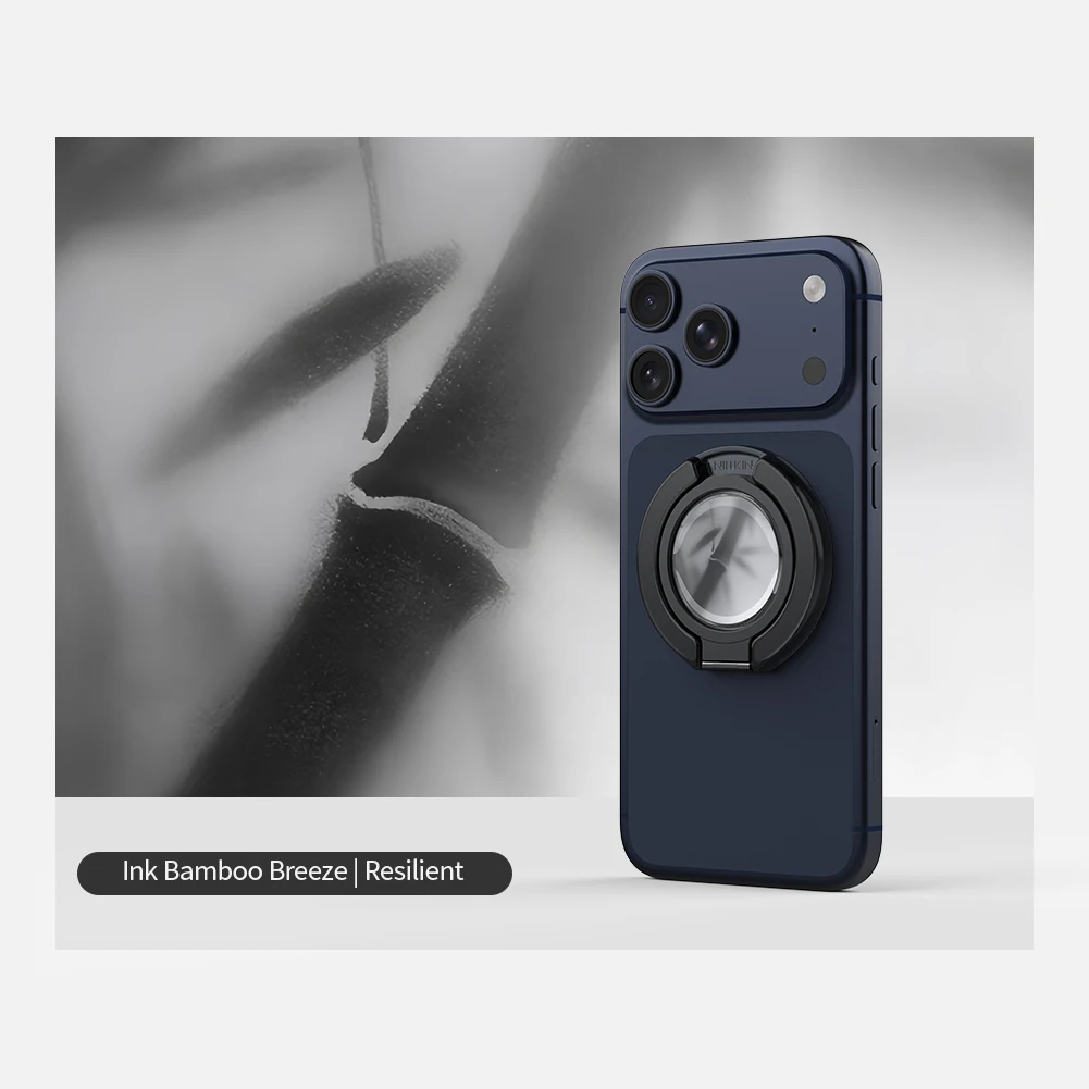 NILLKIN Magnetic ice ring Ring Stand for iPhone 17 16 13 14 12 Pro Max Strong Magnet Holder for SamsungS26 S25 S24 S23 S22Ultra - view 5