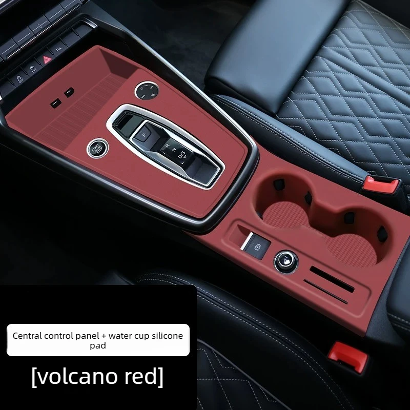 

For Audi A3 2025-2026 Central Control Silicone Mat Car Interiors Decorative Protective Cover Table Mat Car Accessories Supplies