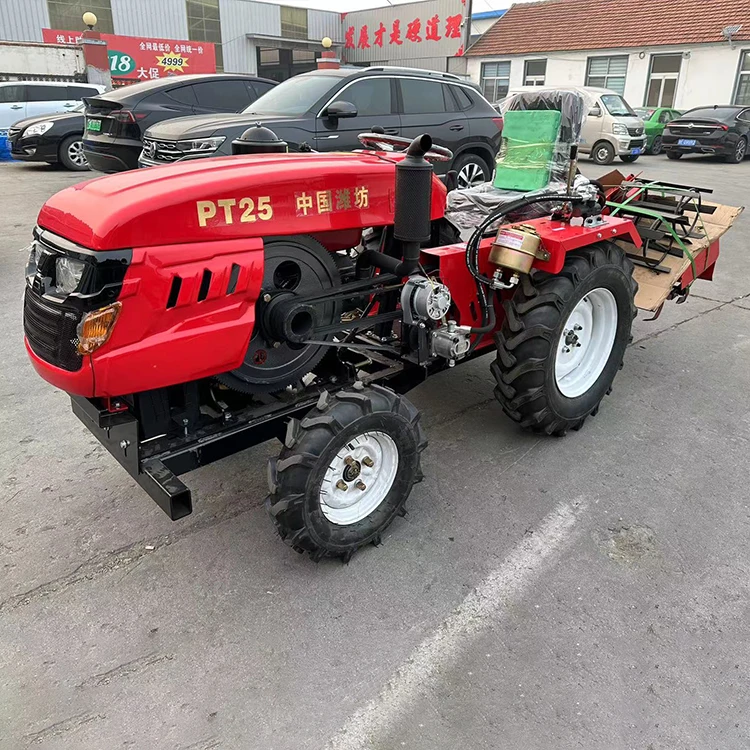 4wheels Driving Type Mini Tractor 25HP 50HP 80HP Agricultural Field Wheeled Tractor