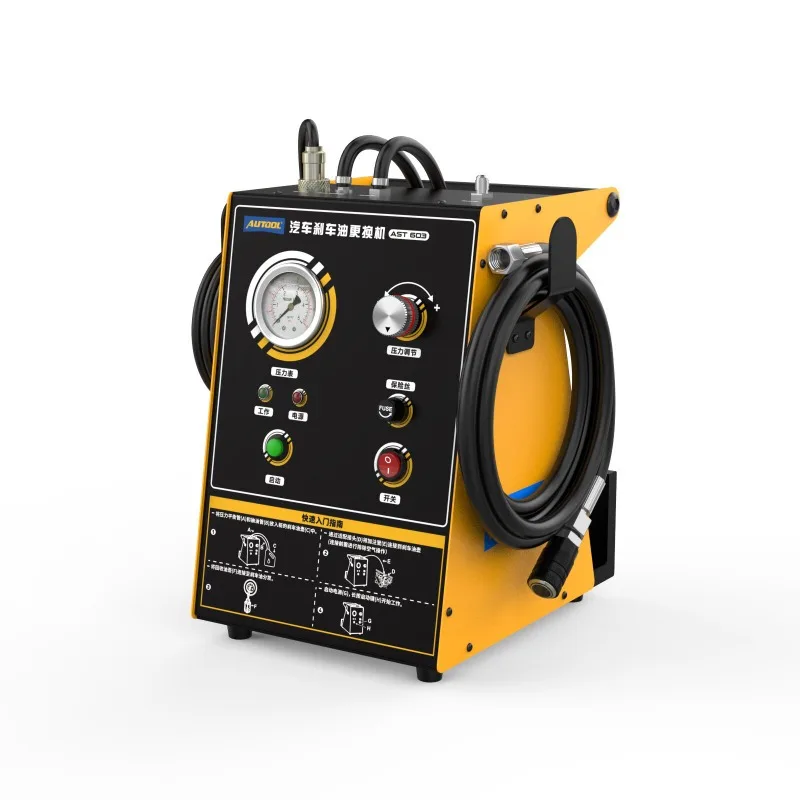 AST603 Brake Fluid Replacement and Pulsed Automatic Bleeding Oil Extraction Tool for Brake System Service Applications
