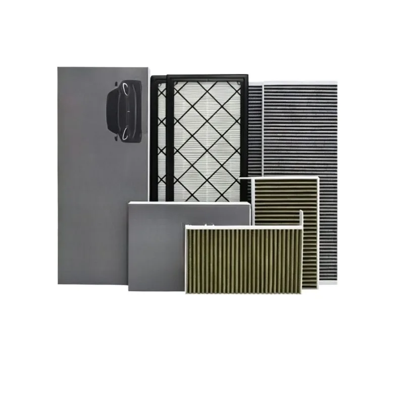 Compatible with external air conditioning filters, original built-in filters, six filters throughout the car
