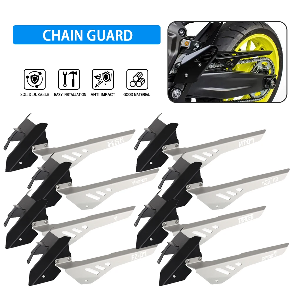 For YAMAHA MT-07 Tracer 7/700 XSR700 XTribute TRACER 700/7 GT/YZF R7 MT07 2013~2022 2023 2024 Motorbike Chain Guard Protector