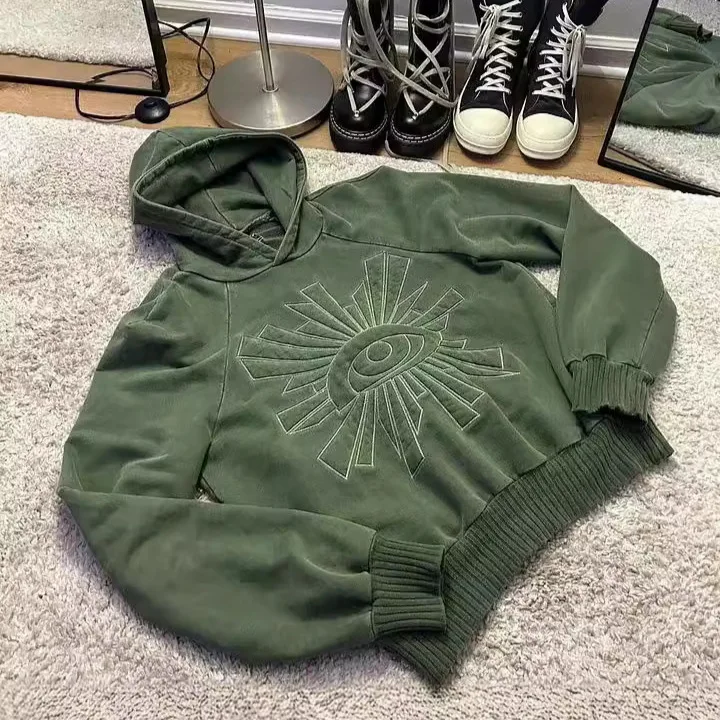 

Gothic Harajuku Sle Hip Hop Pattern Emb Autumn Winter Men's Loose Fit orts Ci Walk Spring 2024 Other Material orts