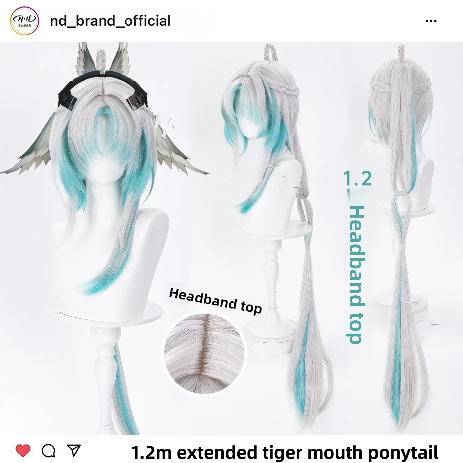 acessorio-de-cosplay-nd-long-tiger-mouth-clip-extensao-de-cabelo-falsa-acessorio-de-personagem-de-anime-charlotte-em-estoqu