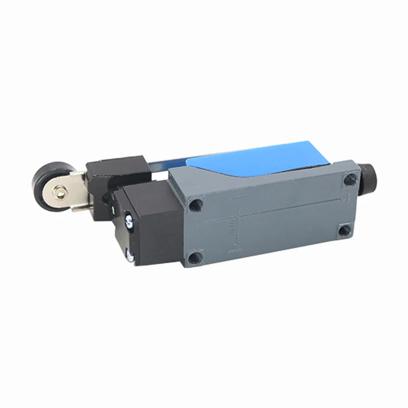 ME-8108 Mini Limit Switch with Adjustable Roller Lever Arm  Momentary Rotary Action  AC 250V 5A  1PC for CNC Machinery Industria