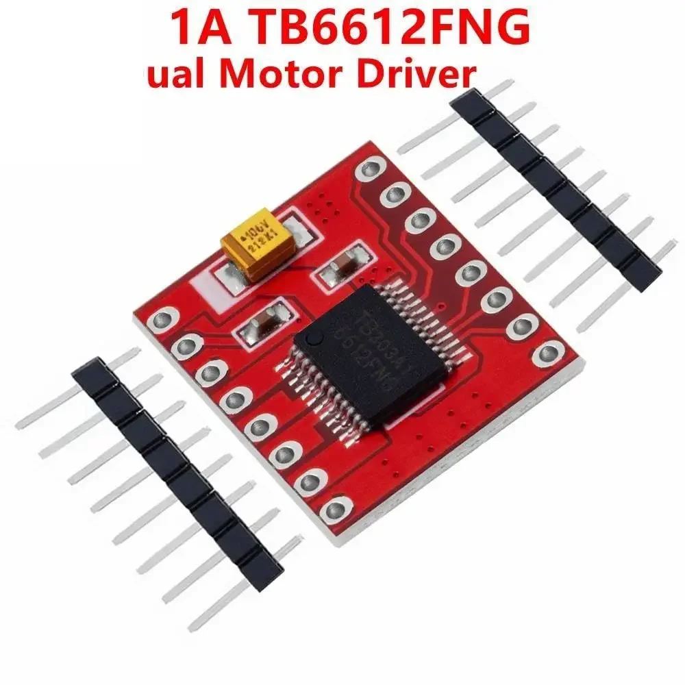 1Pcs TB6612FNG DC Motor Driver Module, Dual H-Bridge Motor Controller for Self-balancing Robot Car
