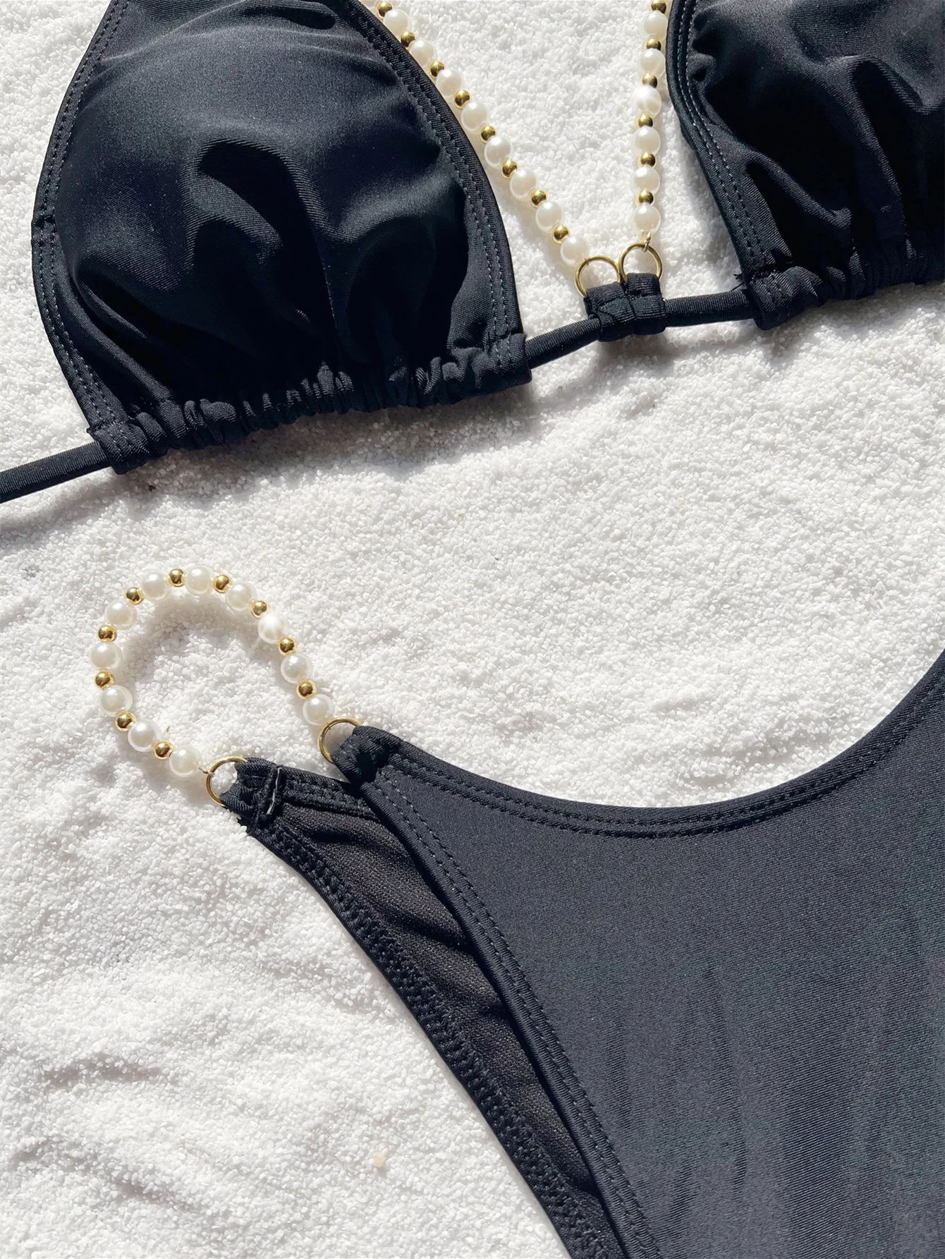 2025 Luxuriöses Riemchen-Bikini-Set, High-End-Designer, Sommer, Strand, Bademode, Damen, Vogue, sexy Sommerurlaub, Pool-Party, Tankini