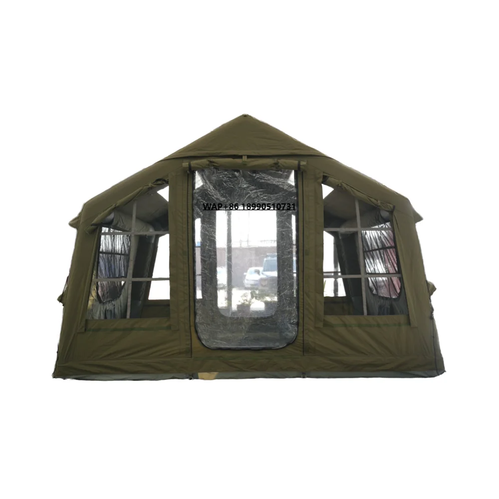 

Portable 210g Polyester Waterproof Air Tent for Camping and Glamping Outdoor Frame House Accommodation