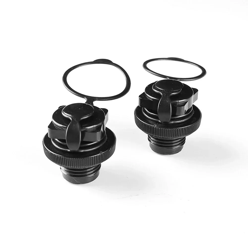 1/2pcs Air Valve Nozzle Cap For Inflatable Boat Kayak Raft Mattress Airbed Adapter One-way Valve Water Sports Canoe Accessories