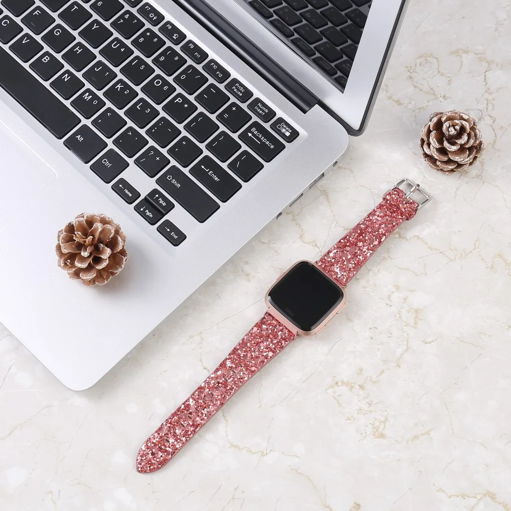 Leather Strap for Apple Watch Band Ultra 49mm 38mm 40mm Women 42mm 44mm 41mm 45mm Glitter Bracelet i Watch Series 7 8 6 5 4 3 2