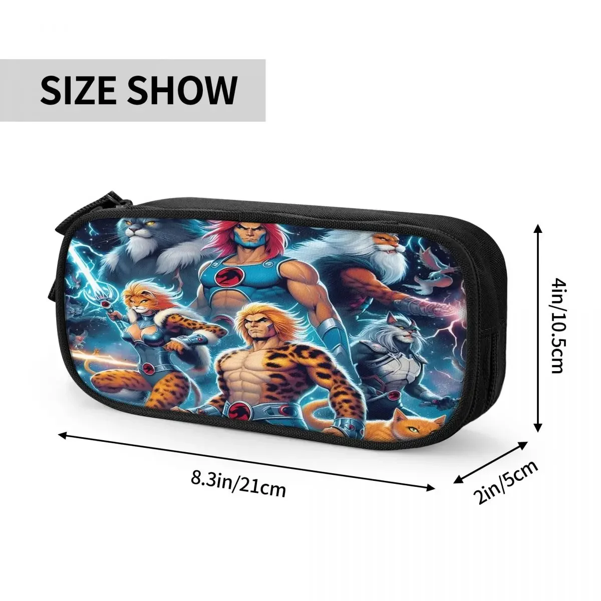 Anime Thundercats Etuis Mooie Cartoon Penhouder Tas Student Grote Capaciteit Schoolbenodigdheden Cosmetische Pennenbakje