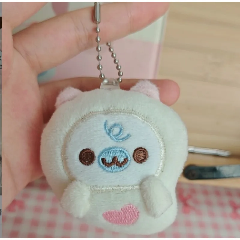 Adorable Plush Seal Keychain Cute Life In The Corner Sunflower Seed Bag Toy Super Girl Heart Furry Book Bag Hanging Ornament