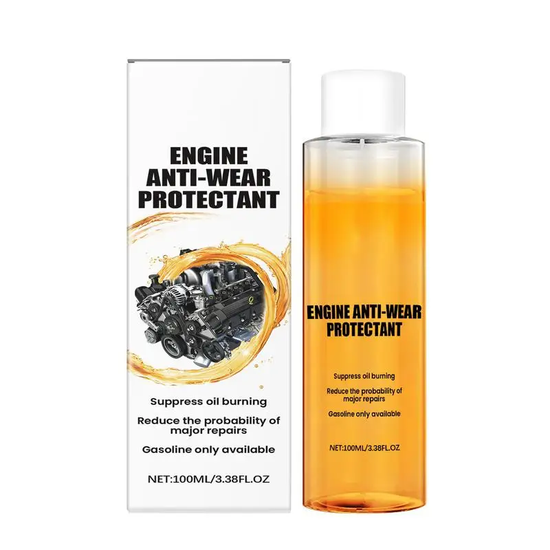 

Engine Anti-Wear Agent 100ml Engine Anti-Wear Protection Agent Highly Effective Noise Reduction Suppressor Oil Burning Additive