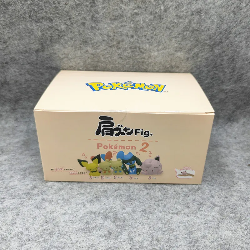 Pokémon Pet Pokémons Cabeça Inclinada Ombro a Ombro4Dream Seal Ball Caixa Surpresa Figura Boneca Brinquedo de Pelúcia