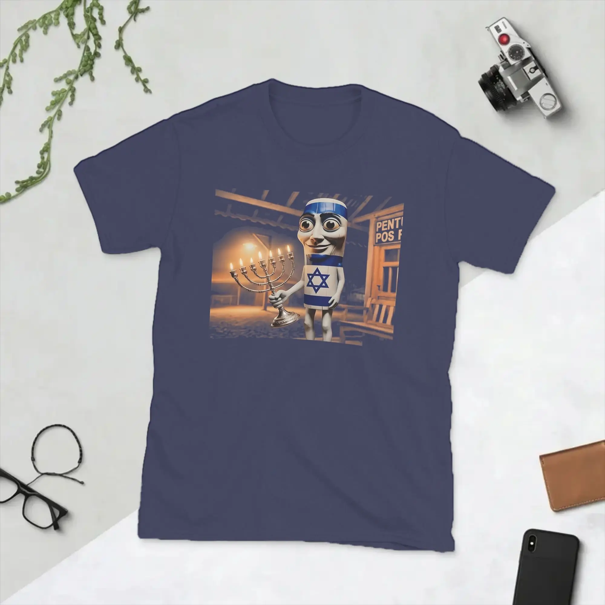 Tung Tung Tung Sahur Jewish Meme T Shirts Men Pure Cotton Vintage T-Shirts O Neck  Tee Shirt Short Sleeve Tops Gift Idea