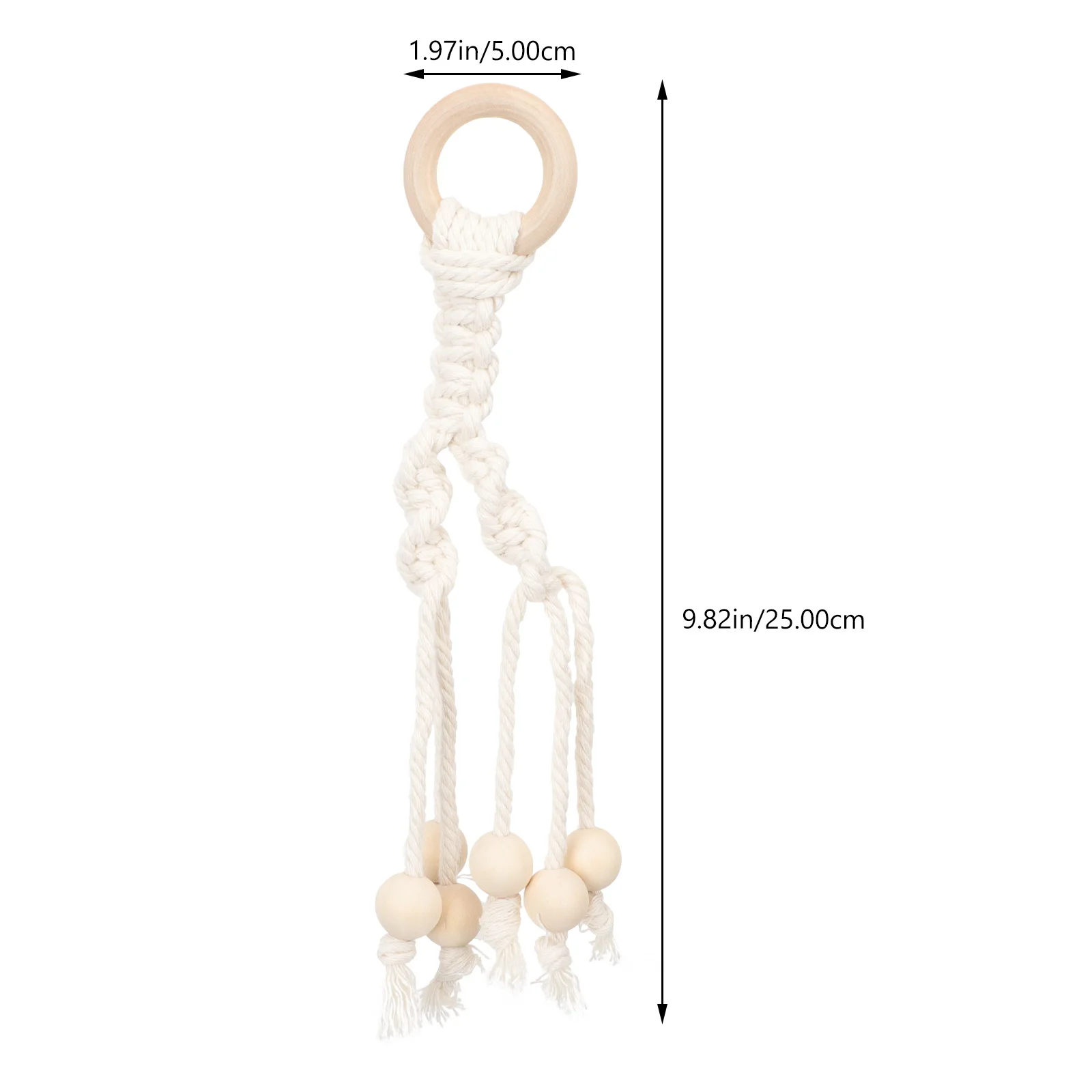 2pcs Banana Hanging Holder Cotton Rope Fruit Hanger Kitchen Storage Vegetable Macrame Basket Under Cabinet Banana Rack Ripens