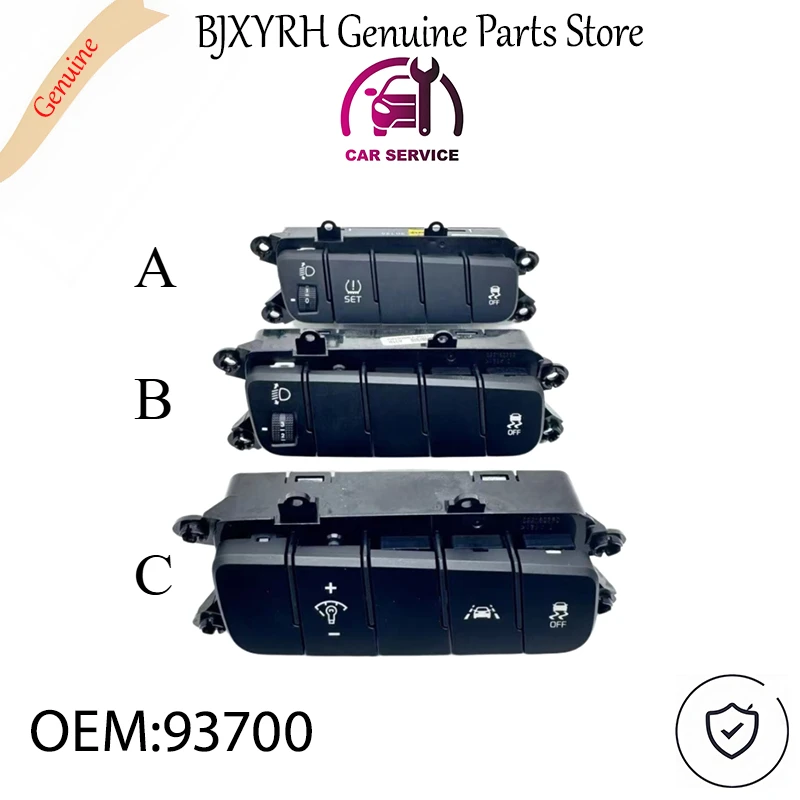 

SWITCH ASSY and SIDE CRASH PAD for Hyundai Elantra AD 2016-2018
