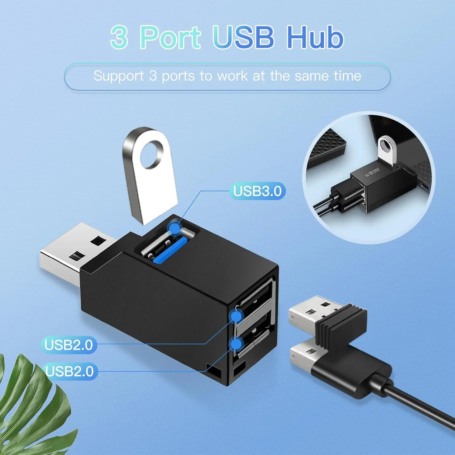 Usb Hub,3 Port High…