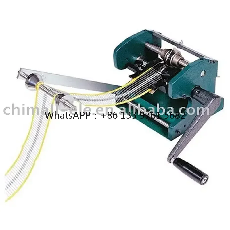 WSQ Resistor F Type Axial Lead Bend Cut Chimall C-306D Lead Forming Machine