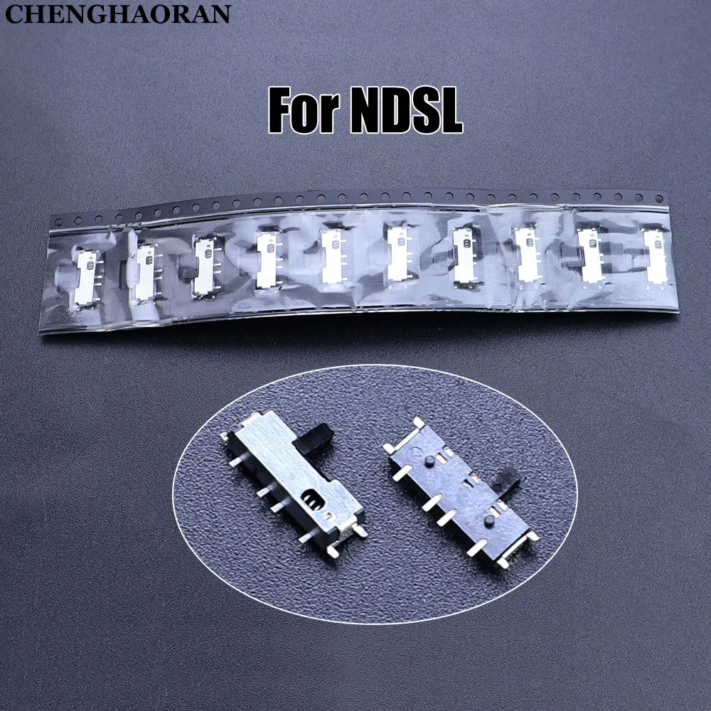

2-10PCS For DS Lite NDSL Game Console Replacement Power Switch Button On Off Micro Switch Slide Key Accessories