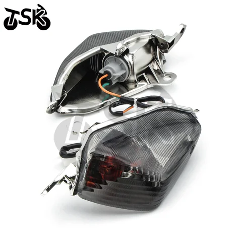 Hinten Blinker Licht Für KAWASAKI ZX10R 2006-2007 Ninja ZX14R ZZR1400 2006-2020 Motorrad Blinker Lampe glühbirne