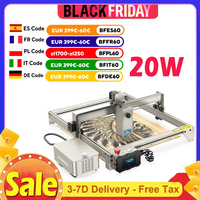 ATOMSTACK S20 Pro 20W Laser Engraver Cutter Laser Printer Air Assist Kite Focus Free Quad-core Diode Offline Engraving Machine