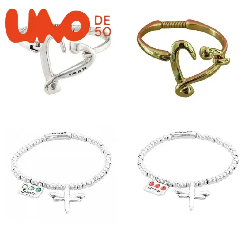 

UNOde50 Premium Silver & 24K Gold Bracelet – Modern Trendy Look, Elevate Your Elegance, Budget-Friendly High-End Piece