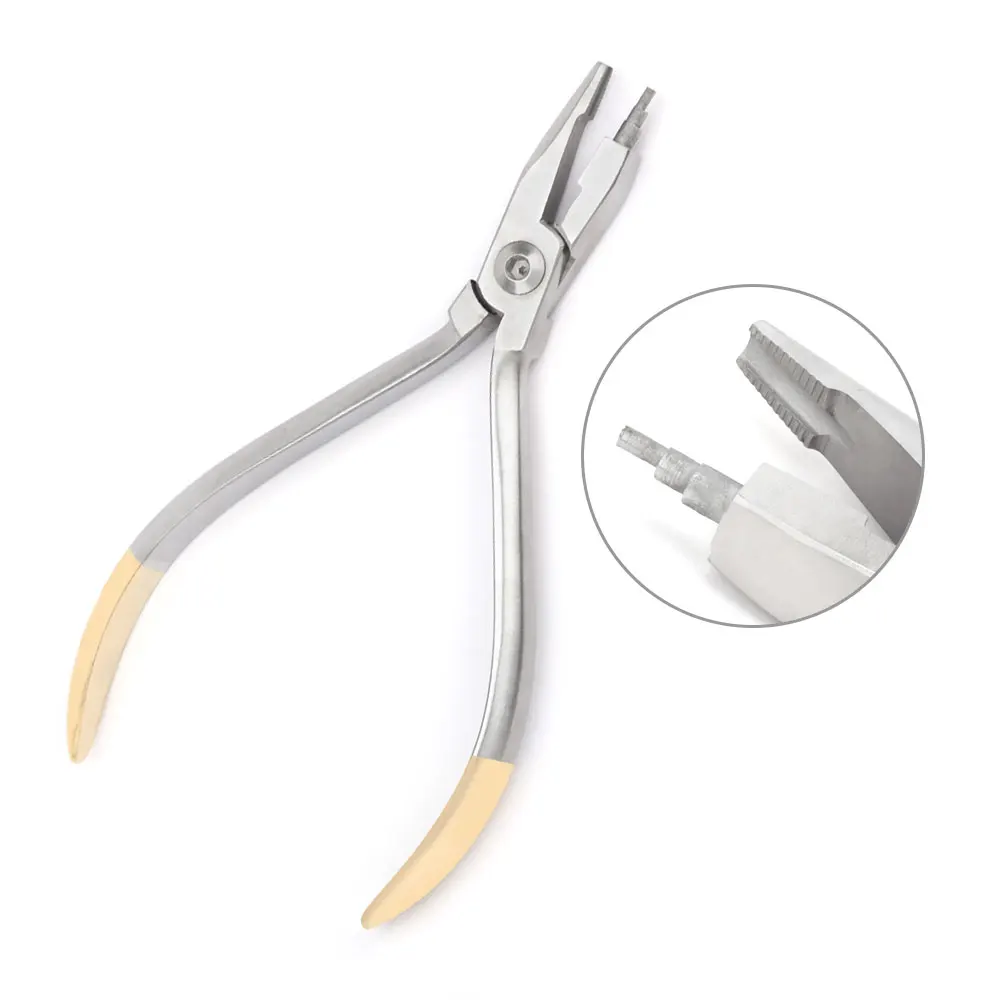 Dental Orthodontic Forceps Loop Bending Forming Plier Tweed Omega Half Moon Trapezoidal Pliers Dentistry Lab Product Tool