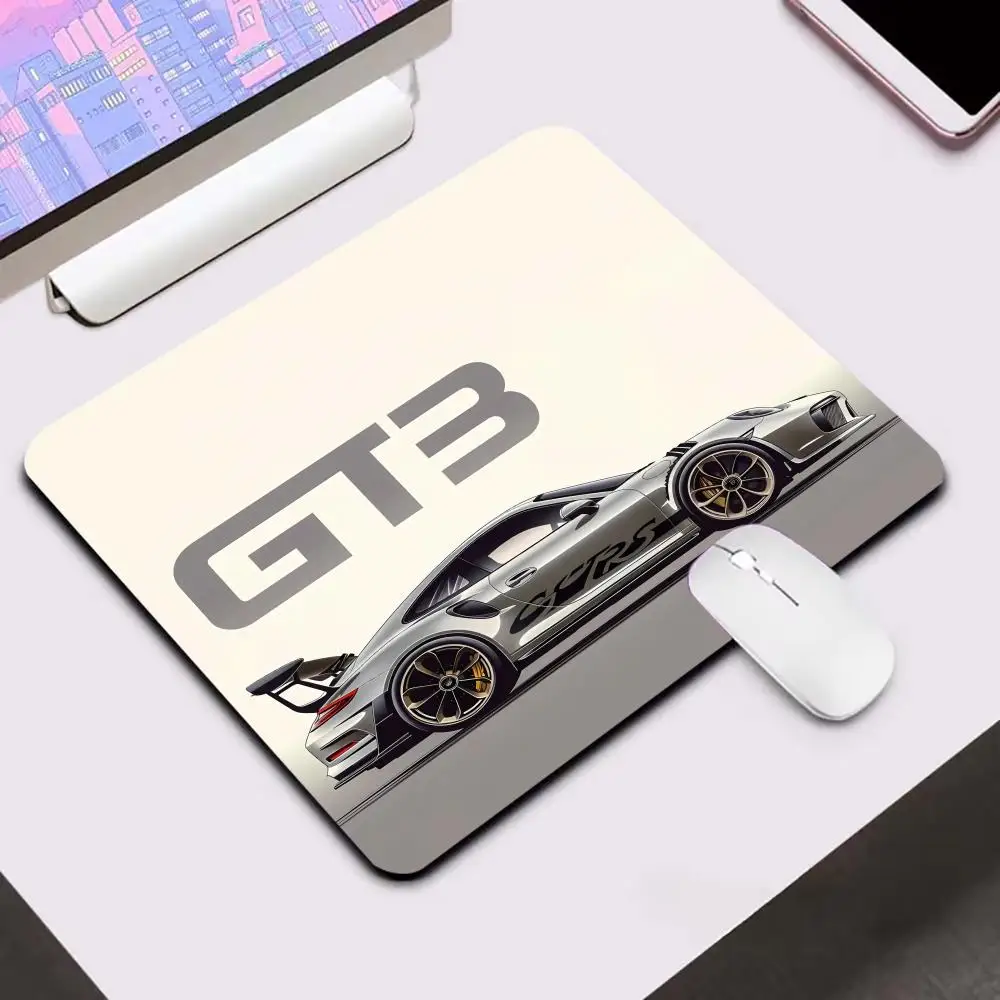

Animation sports car design mouse pad large computer office gaming table rubber anti-slip mouse pad small decorative table pad