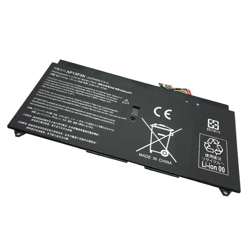 Imagem -05 - Bateria do Portátil para Acer Aspire S7392 S7-392-9890 S7-3916822 Ultrabook 7.5v 6280mah 47wh Novo Lmdtk-ap13f3n