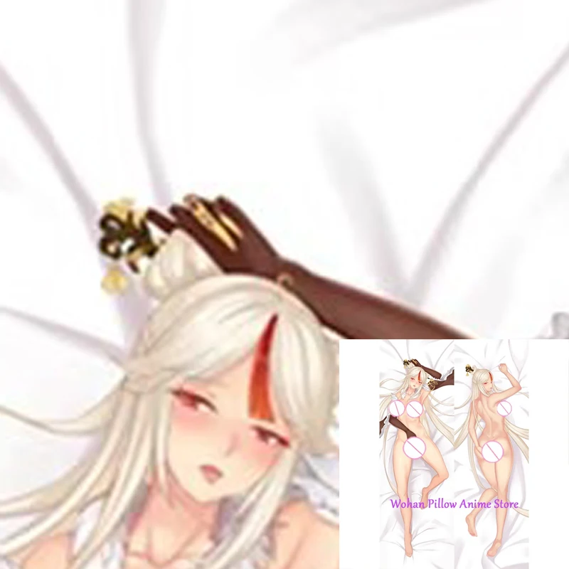 

Dakimakura Anime Pillow Cover Ningguang Double Sided Print Life-size Christmas Decoration