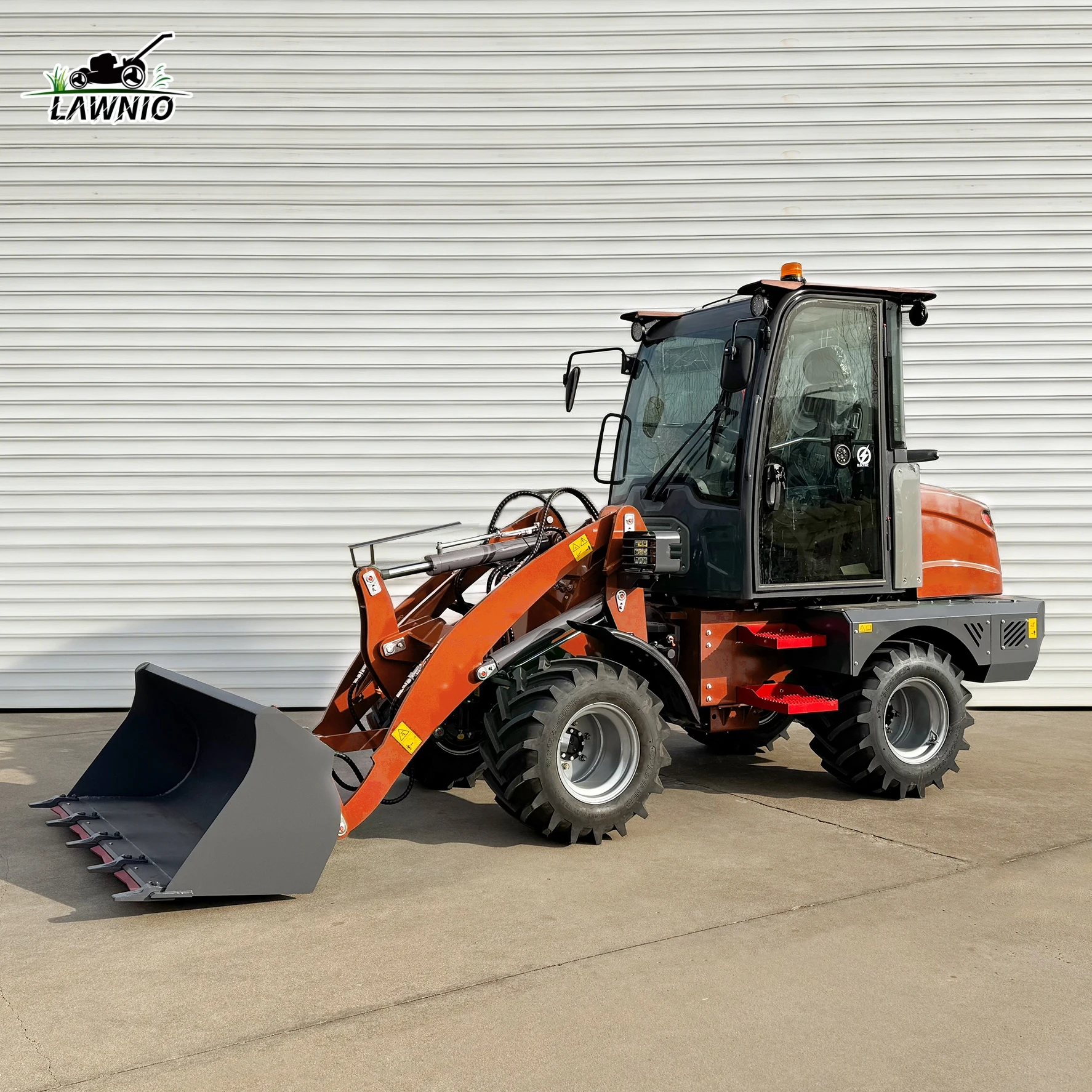 High End Configuration Electric Loader  Optional Enclosed Cab Fast Charging Suitable for Snow Removal Wheel Loader
