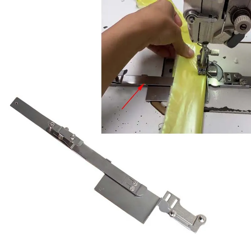 

French Seam Guider COVERED SEAM Quilting Guide Folder/Rule for 1-needle Indutrial Lockstitch Sewing Machine/Industrial Flat Car