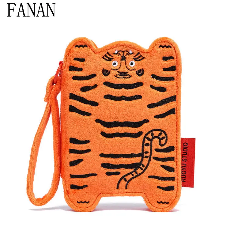 Gir's Older Card Case Original Design Cute ID Holders Document Organizer Women's Storage Bags Animal Travel Passport