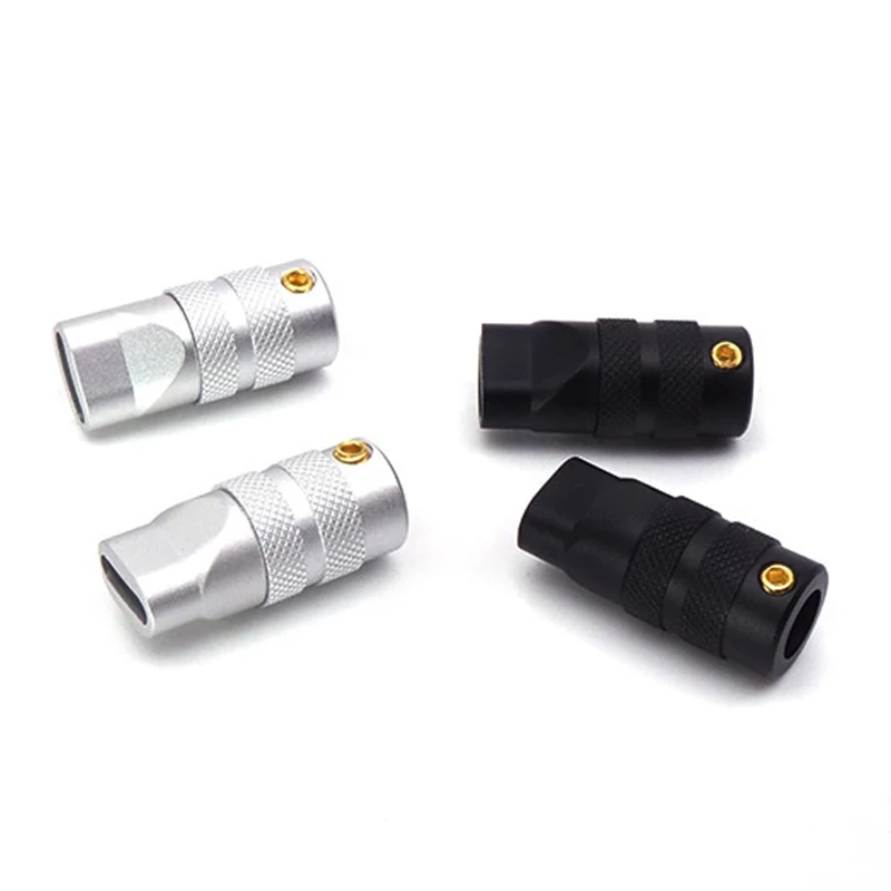 1PCS USB C Type-C for Shell for Case Data Cable Wire Plug Metal for Shell DIY Accessories 2x0.6cm Black White Housing