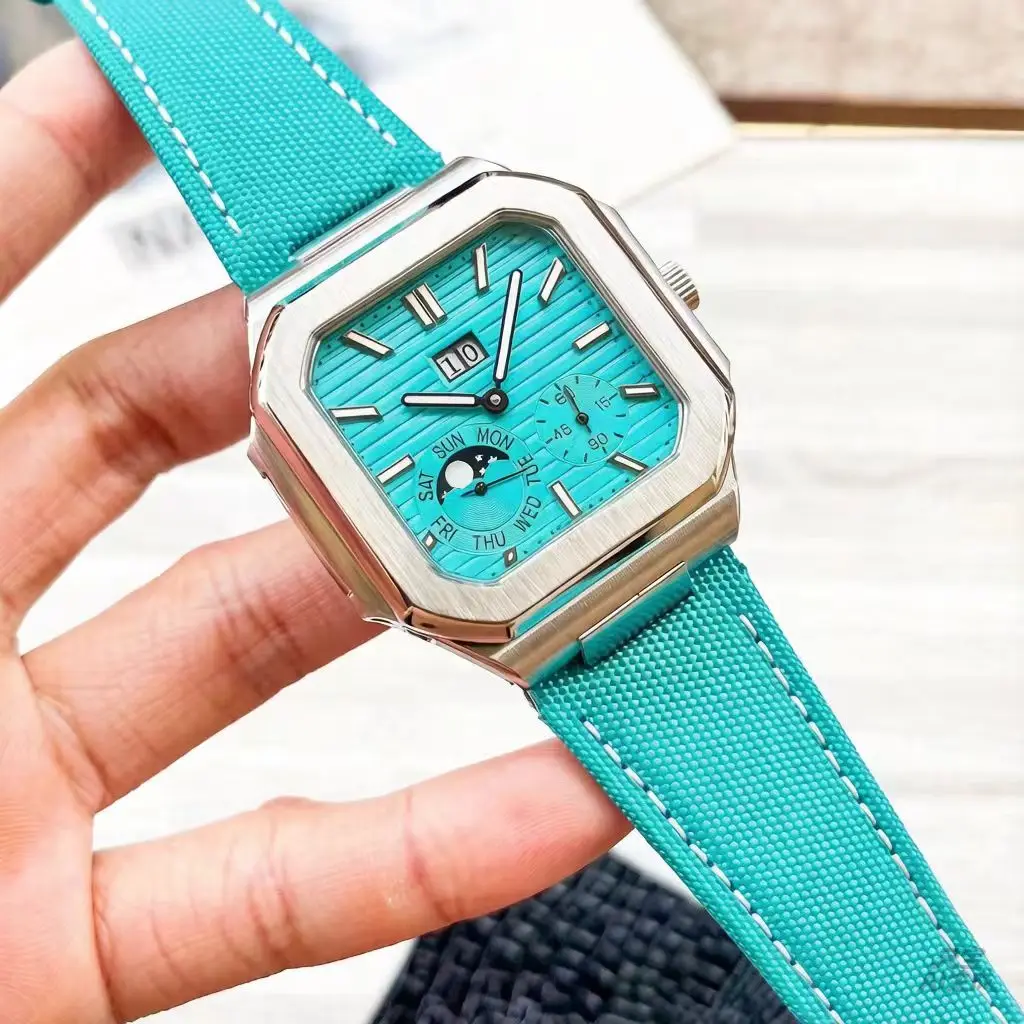 Jam Tangan Pria Mekanik Otomatis Merek Mewah 2026 Multifungsi Baja Tahan Karat 904L Santai Kalender AAA