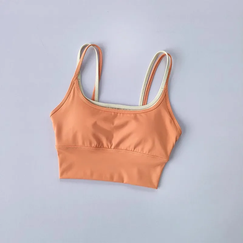 Sport-BH für Damen, Fitness-Top, Yoga-Top, schwarzes Tube-Top, Lauf-Sport-BH, Fitness-Yoga-Crop-Top, Unterwäsche, sexy Sport-BH-Top – Detail 12