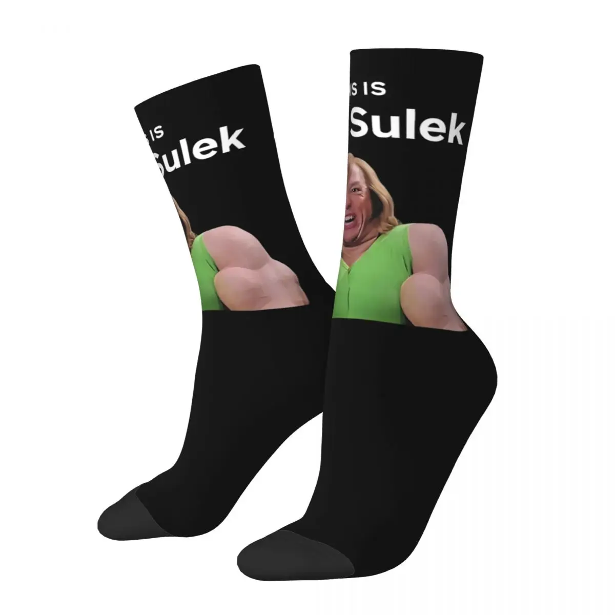 Official This Is Sam Sulek Socks Men's Women's Fashion Socks High Quality Spring Summer Autumn Winter Middle Tube Socks Gift