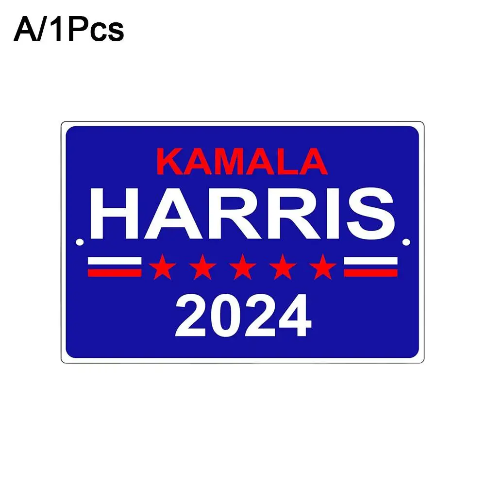 Kamala Harris For President 2024 Vinyl 8x3.6 Inch Bumper Sticker For The People Sticker Accessories