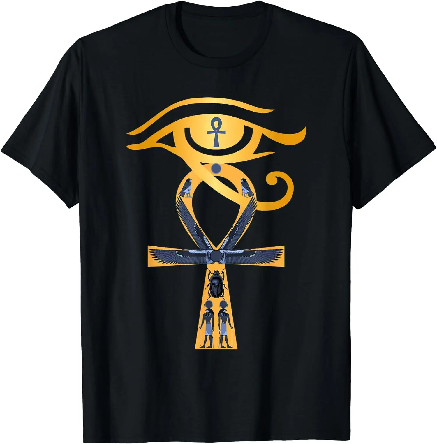 NEW LIMITED God Eye of Horus Ankh Egyptian Symbol Ancient Egypt T-Shirt